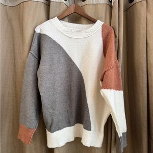 Colorblock Women's Sweater